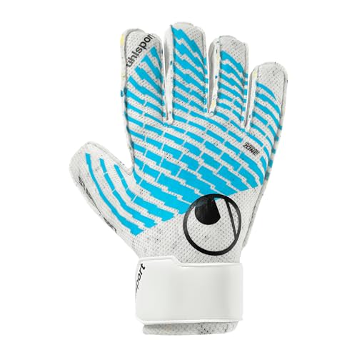 uhlsport | Cybertec Starter Soft 2025 | Goalkeeper Gloves | WhiteCyber BlueBlack