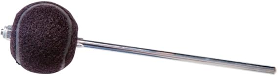 ZJTL KAT Percussion KT-TBB Silent Strike Bass Drum Beater, Black,Silver