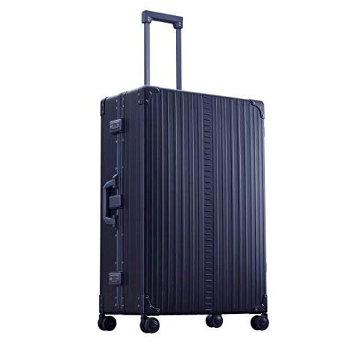 All Aluminum Lightweight 32" Macro Traveler Hardside Checked Luggage, Large Capacity, Hardshell Suitcase w/Spinner Wheels, Heavy Duty Roller for International Travel, Business Flight Size(Bronze)