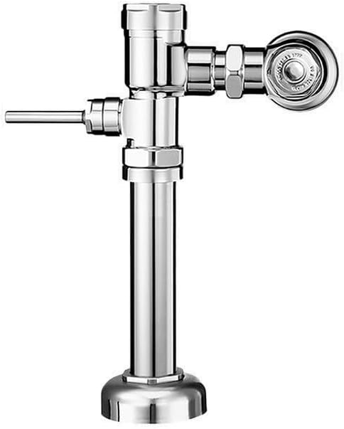 Sloan GEM-2 111 Manual Water Closet Flushometer, 1.28 GPF, Polished Chrome | Flushometer valve, XL Sweat Solder Adapter Kit, Chrome, Fixture Connection Top Spud, Single Flush, Carbon Neutral 3070026