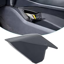 PIMCAR Center Console Hidden Organizer Compatible with 2021-2025 2026 Ford F150 Secret Compartment with Push-Button Lid Premium ABS Plastic Storage Box Insert Accessories