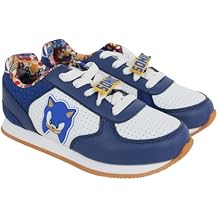 Sonic The Hedgehog Boys Running Sneakers Shoes Sizes 11-4