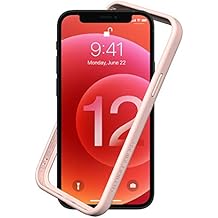 RhinoShield Bumper Case Compatible with [iPhone 1212 Pro] | CrashGuard NX - Shock Absorbent Slim Design Protective Cover 3.5M  11ft Drop Protection - Blush Pink