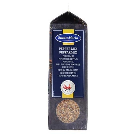 Santa Maria Pepper Mix - Steak Rub, Chicken Rub, Steak Seasoning, Grill Seasoning - Grill Spices for Meats and Veggies - 19.04 Oz