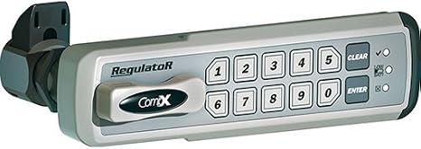 HandyCT Push Button Lock - Cabinet Locks - Silver
