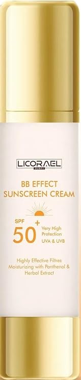Bb Güneş Kremi Uva ve Uvb Işınlarına Karşı Yüksek Korumalı SPF50+