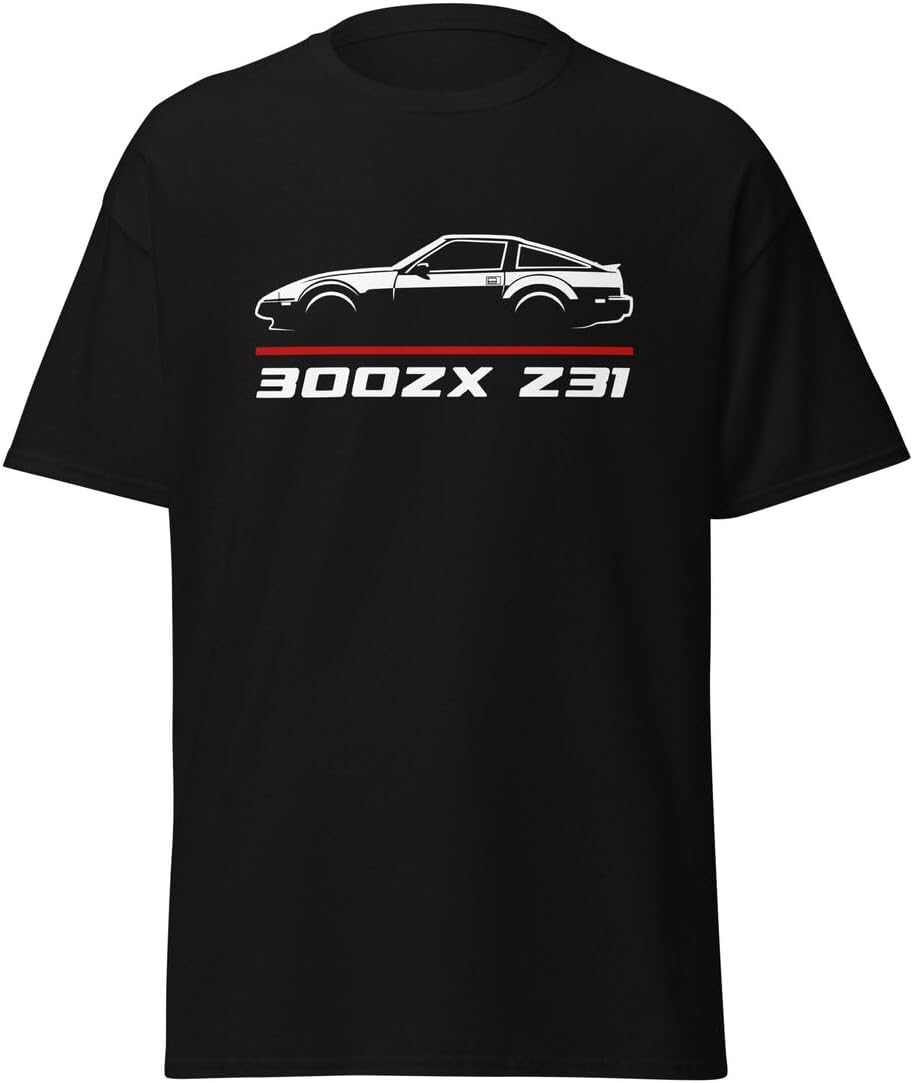 Classic JDM 300ZX Z31 Car Silhouette Unisex T-Shirt