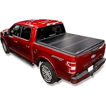 LEER FOLDITUP | Fits 2009-2018 Ram 1500 and 2019+ Ram Classic with 6.4 FT Bed w/o Rambox | Hard, Tri-Folding, Low Profile Tonneau Cover