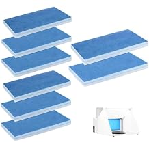8PCS Air Filter Set Compatible with Airbrush Spray Booth