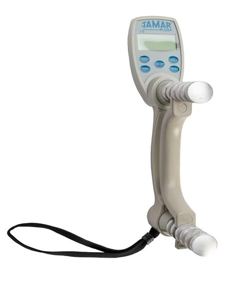 Jamar Plus Digital Hand Dynamometer, Grip Strength Tester, Measures PSI