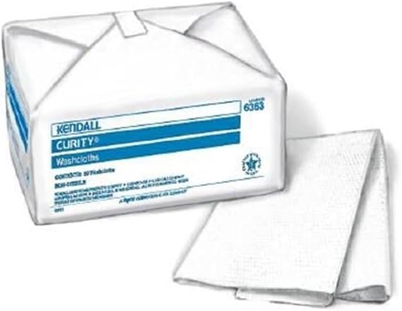 Kendall White Washcloth 10 x 13 [Bag of 50]