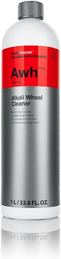 KOCHCHEMIE - Alkali Wheel Cleaner - High-pH Wheel Cleaner for Wheels and Tires - Dissolves Dirt and Brake dust Without irritating Skin - 1 Liter