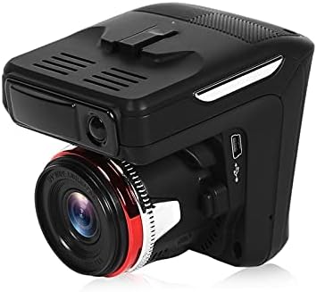 2 in 1 Dashcam Car Anti 1080p Full HD Car DVR Dashboard Camera Rearview Mirror Tachograph Reverse for Cars (Color Name : Black Sd Card Memory : None)