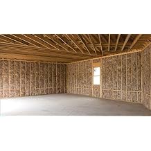 Knauf 1175 SQFT 10 Bags of R 13 Unfaced 15 by 93 Fiberglass Batt Fits 2X4 Interior Walls, Sound