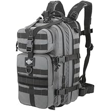 MAXPEDITION Falcon-II Backpack (Wolf Gray) 23L Tactical Backpack, Survival Pack, Bug Out Bag, MOLLE Compatible Go Bag Optimized for EDC & Military, 0513W