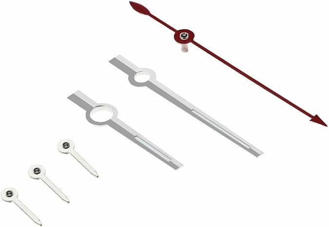 Ewatchparts Watch Hand Daytona Compatible With Rolex 16519 16520 16523 116518 116523 116598 116599 Silver