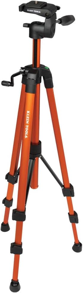 Klein Tools 69345 Tripod, Flexible Tripod with Mount, Lightweight Aluminum, Compatible with Klein Tools Laser Levels and other Products