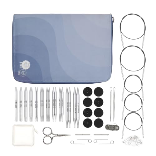 KnitPro Nova Regal Interchangeable Needle Set 4 10cm | 11 US Sizes 2.5 to 11