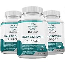 Labs Hair Growth Vitamins Supplement for Thicker Hair Growth,180 Capsules - Nutritious Blend of Vitamin E, Raspberry Ketone, Iron & Saw Palmetto to Minimize Hair Loss for Both Women & Men.