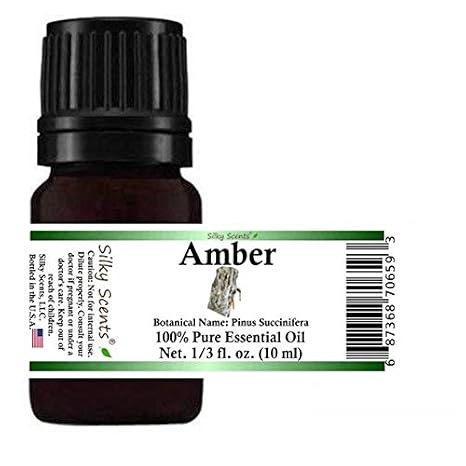Amber Essential Oil, 100% Pure & Natural, 10 ML