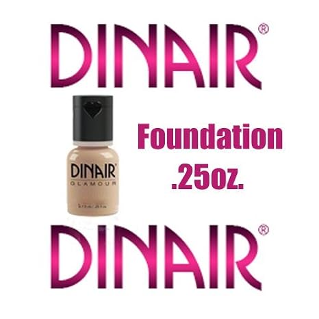 Dinair Airbrush Makeup Foundation Alabaster - 0.25 fl oz