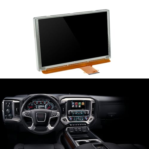 Update 8 Touch Screen Replacement for 2015-2018 Chevrolet Silverado, Suburban, Tahoe, GMC Yukon, Sierra - Replace DJ080PA-01A Navigation Radio with LCD Digitizer