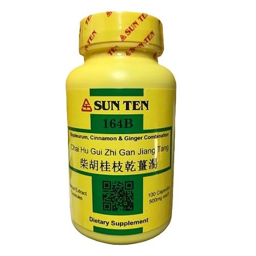 Sun Ten - Bupleurum, Cinnamon & Ginger Combination CapsulesChai Hu GUI Zhi Gan Jiang Tang