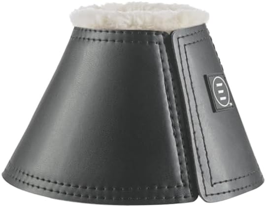 EquiFit Essential Bell Boots with SheepsWool Durable Horse Bell Boots Pair