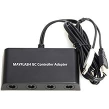 MAYFLASH GC Controller Adapter, Compatible for Gamecube Wii U PC USB Switch