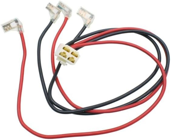 Wire Harness 4 Pin Plug Compatible with Razor E200/E300 Wire Harness 4 Pin Plug