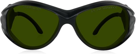 FreeMascot Professional 190nm-2000nm Wavelength IPL Laser Safety Glasses for Hair Removal, Laser Beauty & Cosmetology