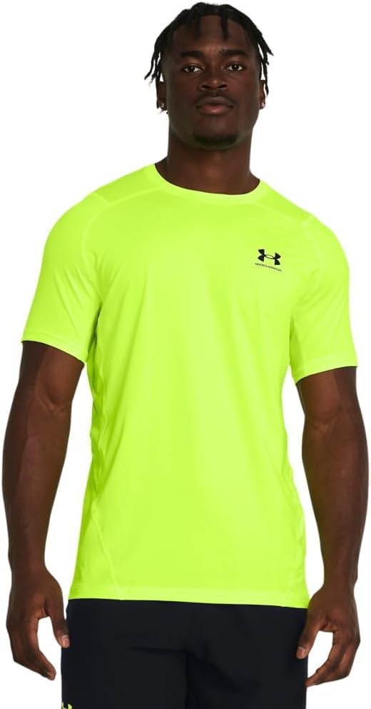 Under Armour Men's Armour HeatGear Fitted Short-Sleeve T-Shirt