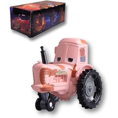 Die-Casting Racers Toy Cars, Safety Alloy Material for Childs, Beauty Color Box Packaging for Your Son Birthday, Inspired by Favorite Characters, Gift for 3 Years Old Tractor