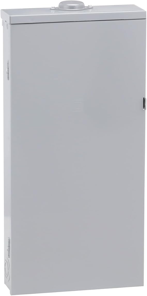 Square D - HOM2040M200PRB Homeline 200 Amp 20-Space 40-Circuit Outdoor Main Breaker Load Center (Plug-on Neutral Ready),