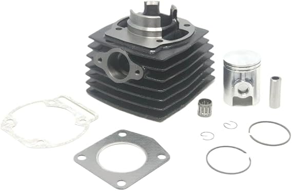39MM 50CC Bore Cylinder Piston Compatible With Franco Morini S6E Lem Huskyboy Aftermarket Replacement