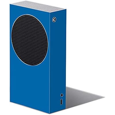 MightySkins Skin Compatible with Xbox Series S - Solid Blue | Protective, Durable, and Unique Vinyl Decal wrap Cover | Easy to Apply, Remove, and Change Styles | Made in The USA