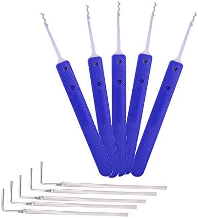 Beginner Lock Pick Practice Set - Transparent Lock With Lockpick Tool, Cheap Picking Kit (E KIT)