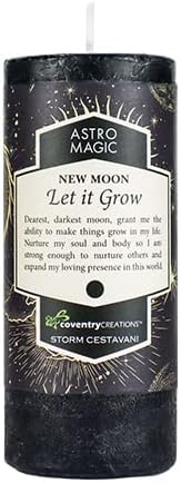 Astro Magic New Moon - Let it Grow Candle