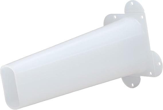 Bat Reusable Exclusion, Bat Cone Excluder Removal Tool, One Way Bat Door Plastic Exclusion Tube, Bat Remove Deterrent Device for Wildlife, Easy Way to Get Roof and Attic Bats Out, White