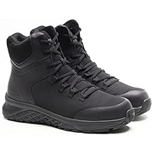 Thorogood T800 6" Side-Zip Composite Toe Work Boots for Men Featuring Durable Non-Metallic Knit Upper with Shock Absorbing Midsole and Slip-Resistant Outsole; EH Rated
