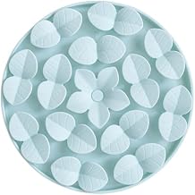 Enrichment Snuffle Mat: Sky Blue Circle - Textured Dog Feeding Pad, Food Grade Silicone, Spread Food & Treats, Pet Soothing, Suction Back