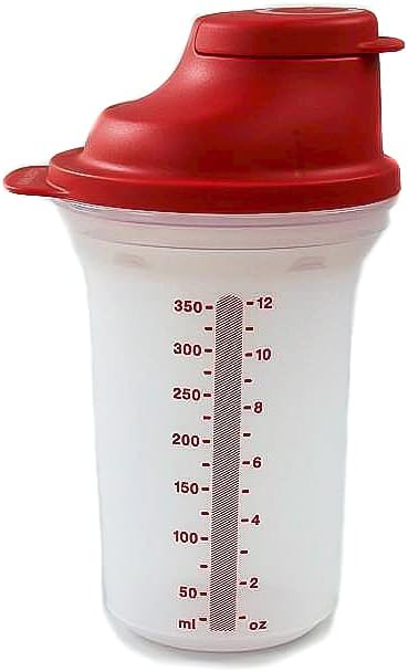 Tupperware E85 EZ Shaker 350 ml red 37097