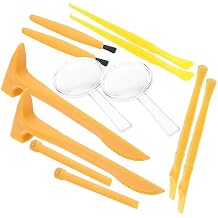 Totority Dig Kit 3 Sets Dinosaur Dig Tools Kit for Kids, Dinosau Digging Kit, Science Kits with Mini Hammer Chisel Brush Scraper for Gems Gemstone Dig Kits