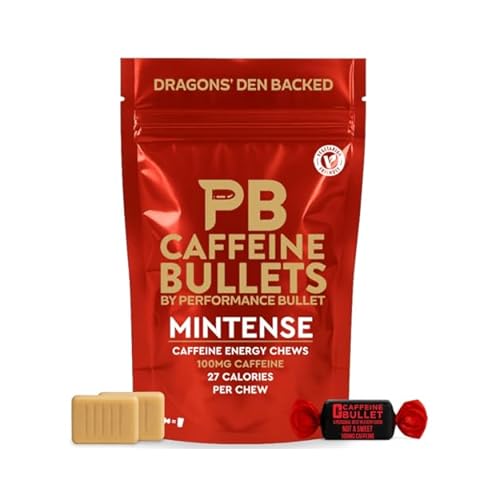 85mg Caffeine Chews | Mint | 8 Count | Performance Bullet