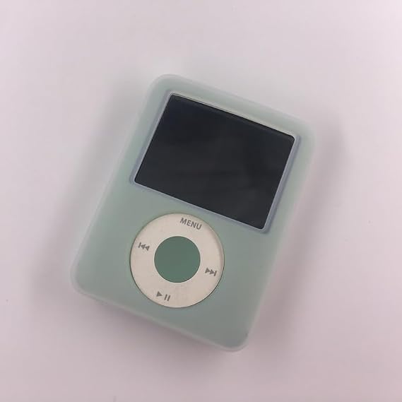 Soft Silicone Protective Skin Case Cover for iPod Nano 3 3rd (for Nano 3 Clear White)