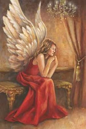 Angel Poster Print by Ella Belamar (12 x 18)