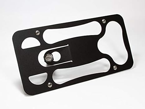 CravenSpeed Platypus License Plate Mount Compatible with Volkswagen Golf R and Golf GTI 2015-2021 [Mk7/Mk7.5] | No Drilling | Installs in Seconds | Made of Stainless Steel & Aluminum | Made in USA