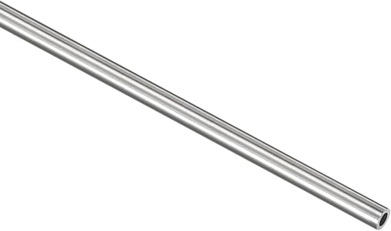 304 Stainless Steel 2.5mm OD 250mm Length - 1Pcs Round Metal Pipe Fits for Industrial Applications - Stainless Steel Seamless Straight Pipe Tube - (0.2mm Thickness)