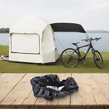 for Bike Top Tube Bag Rain Cover Compatible with Front Frame Pannier, Waterproof Polyester Accessory Cover for Cycling Frame Bag Weather Protection, Blue