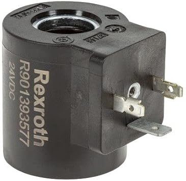 1pcs 100% New Rexroth Solenoid Valve Coil R901393577/R901393412 12VDC/24VDC (R901393577 (24VDC))